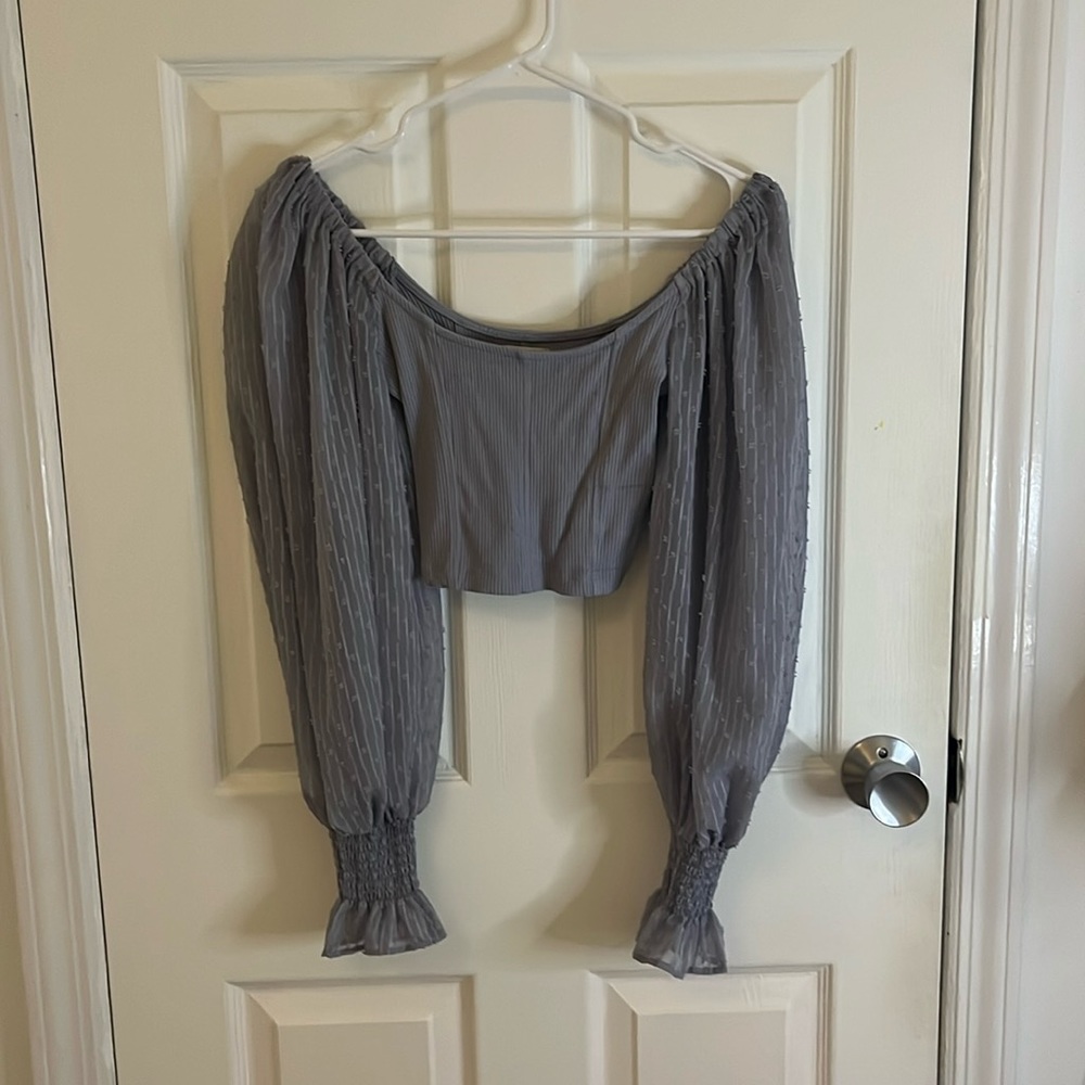 Urban outfitters long sleeve going out top